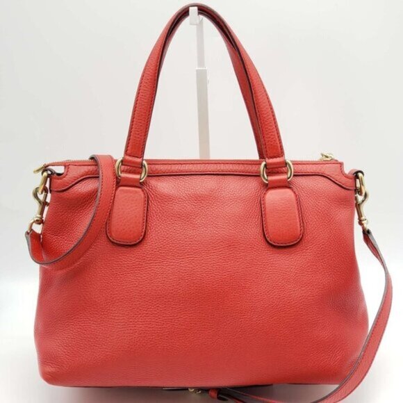 Gucci GG Soho Red Shoulder Bag 585-01262022 - Picture 2 of 14
